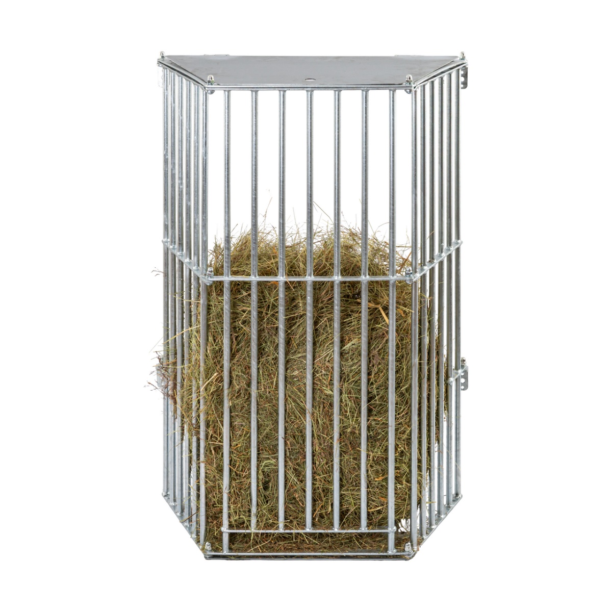 Falra szerelhető fém szénatartó, 81 × 114 cm