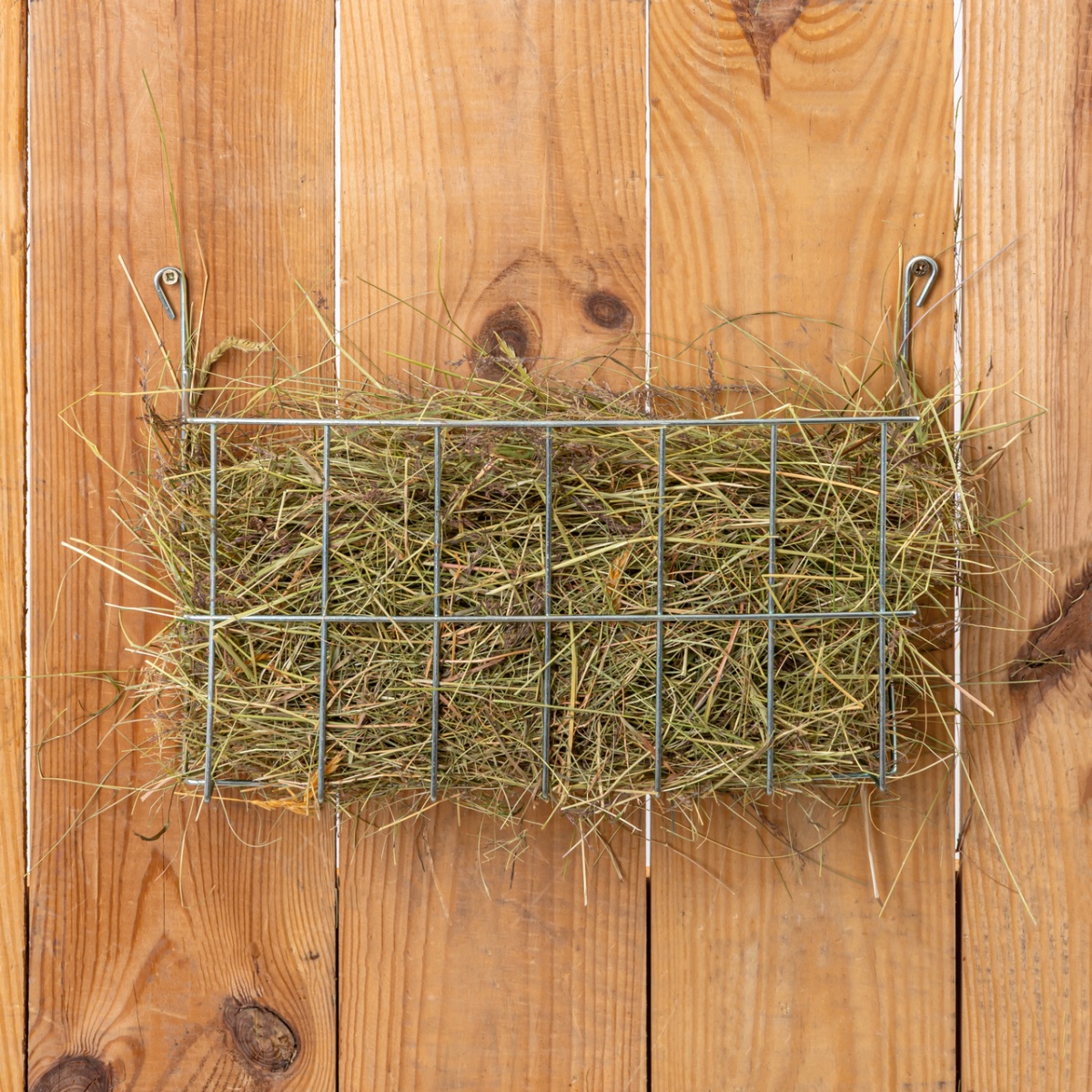 Fém szénatartó nyulaknak, 30 × 10 × 15 cm
