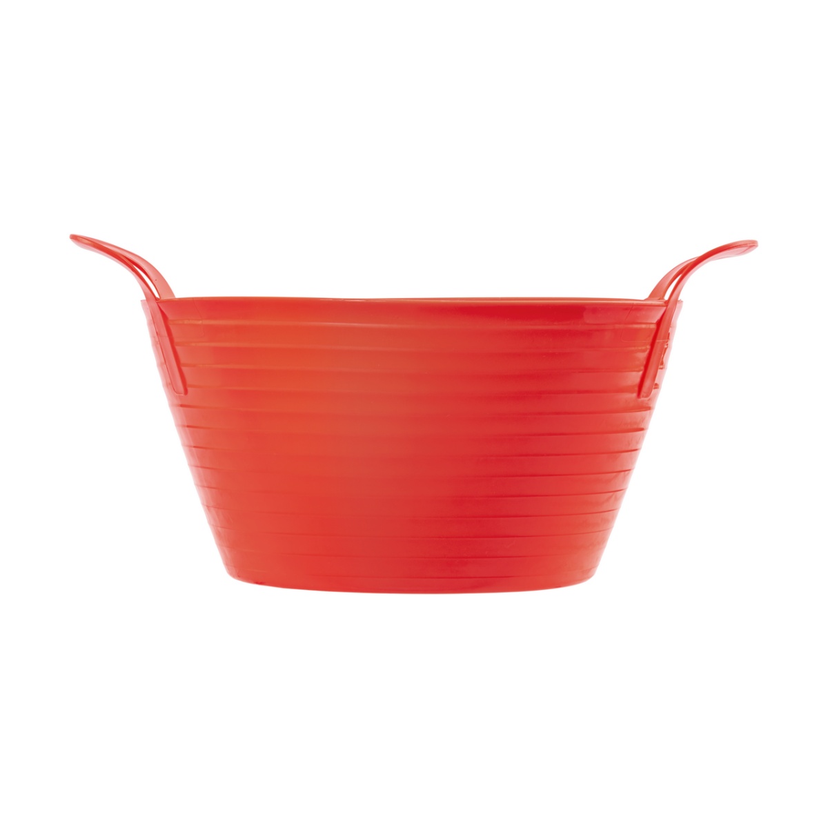 Rugalmas műanyag vödör, Flexbag, piros, 12 literes