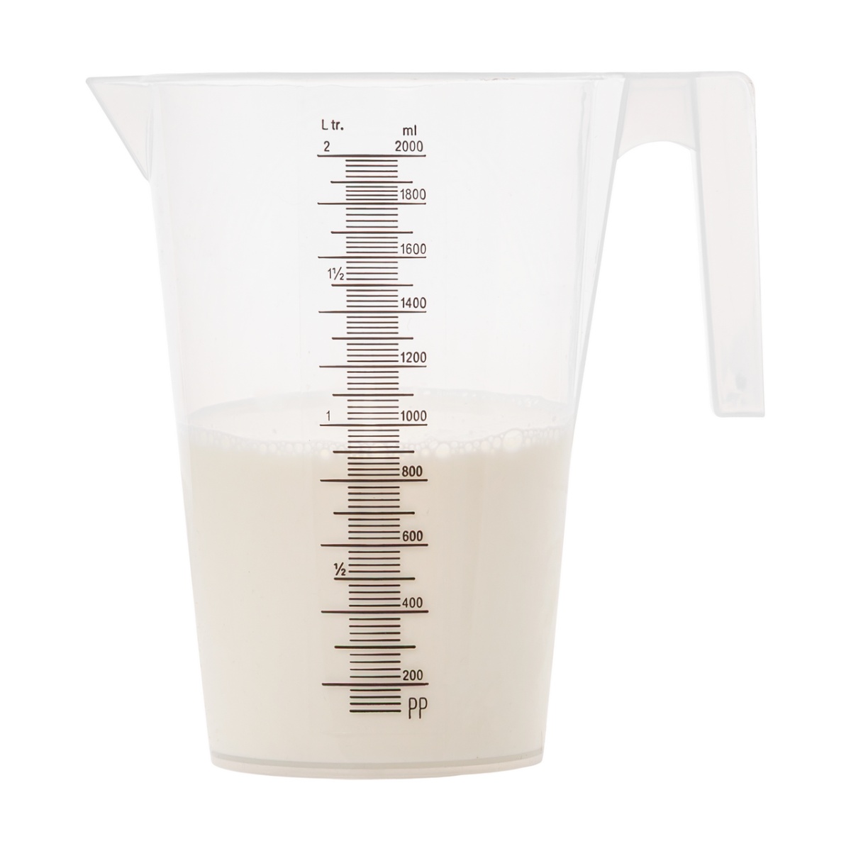 Mérőkanna, műanyag, 2 literes