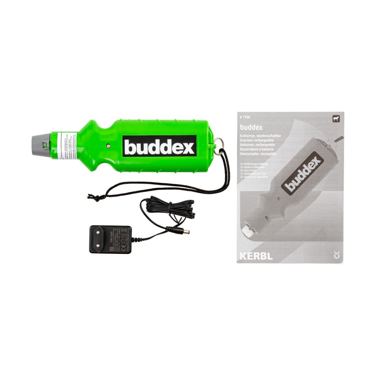 Akkumulátoros szarvtalanító borjaknak, Buddex