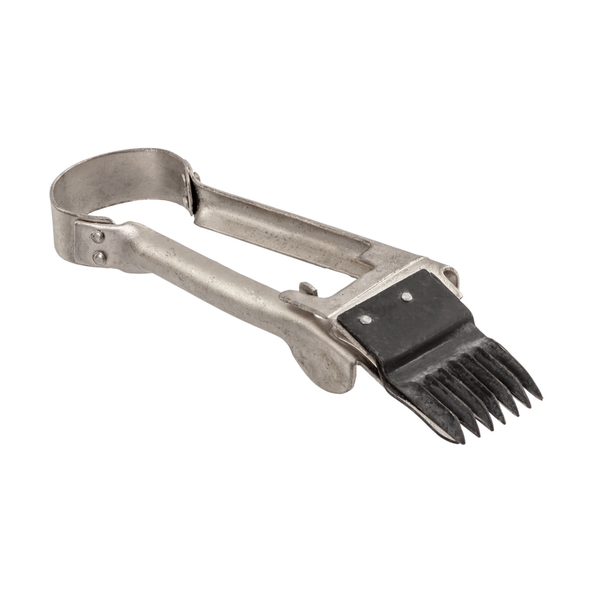 Kézi juhnyíró olló ritka fogazattal, alkalmi nyíráshoz, 25 cm