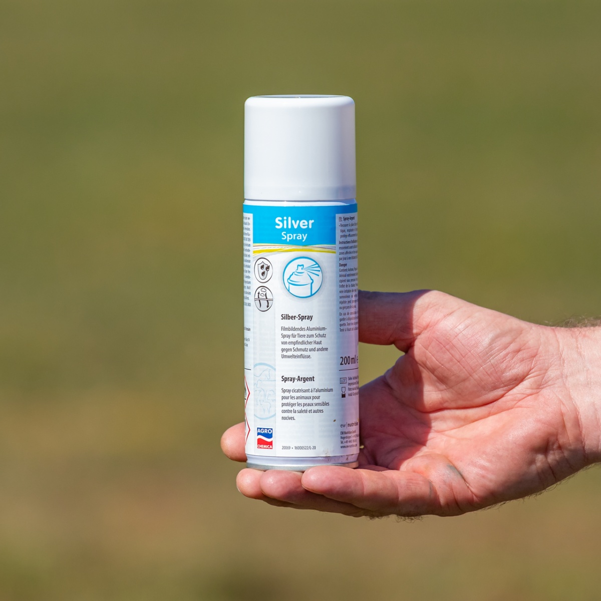 Ezüst spray kisebb sebek vagy sérülések kezelésére, 200 ml