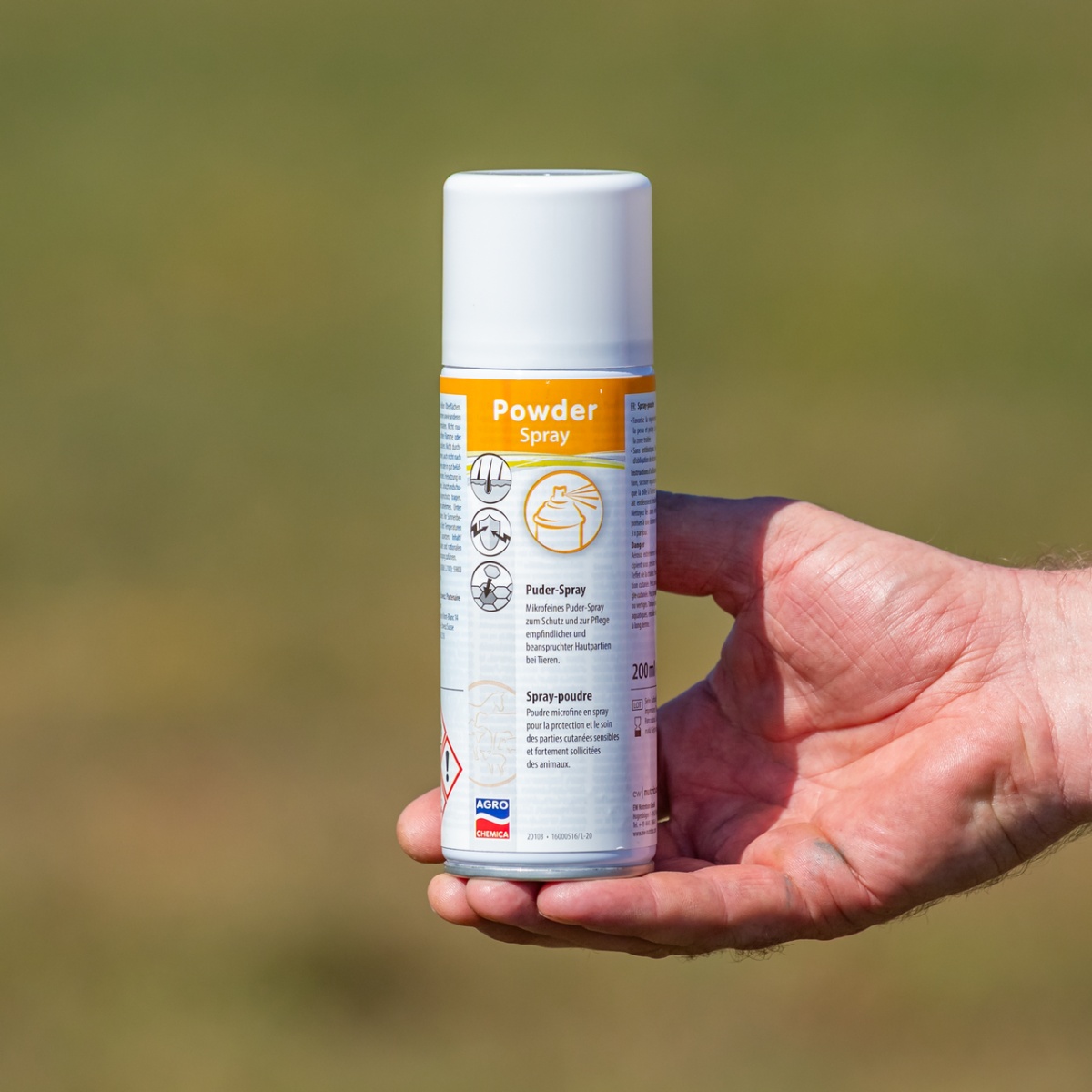 Púderspray (Spray Powder) - védelem és ápolás érzékeny állati bőrre, 200 ml