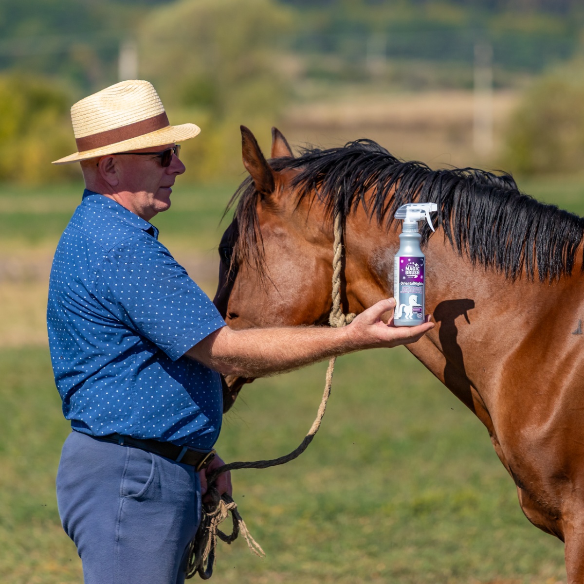 Sörényápoló spray, OrientalNights illattal, MagicBrush, 500 ml