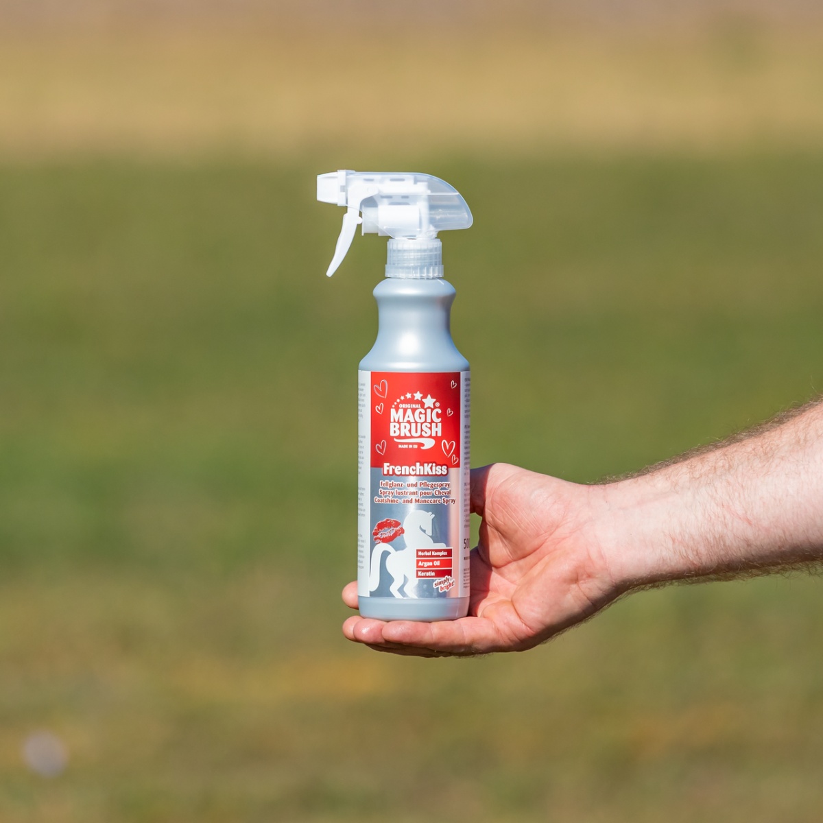 Sörényápoló spray, FrenchKiss illattal, MagicBrush, 500 ml