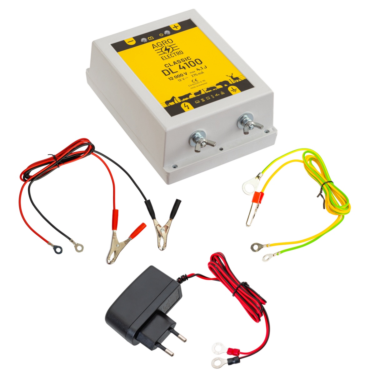 Classic DL 4100 villanypásztor készülék, 12 V, 4,1 Joule, hálózati adapterrel