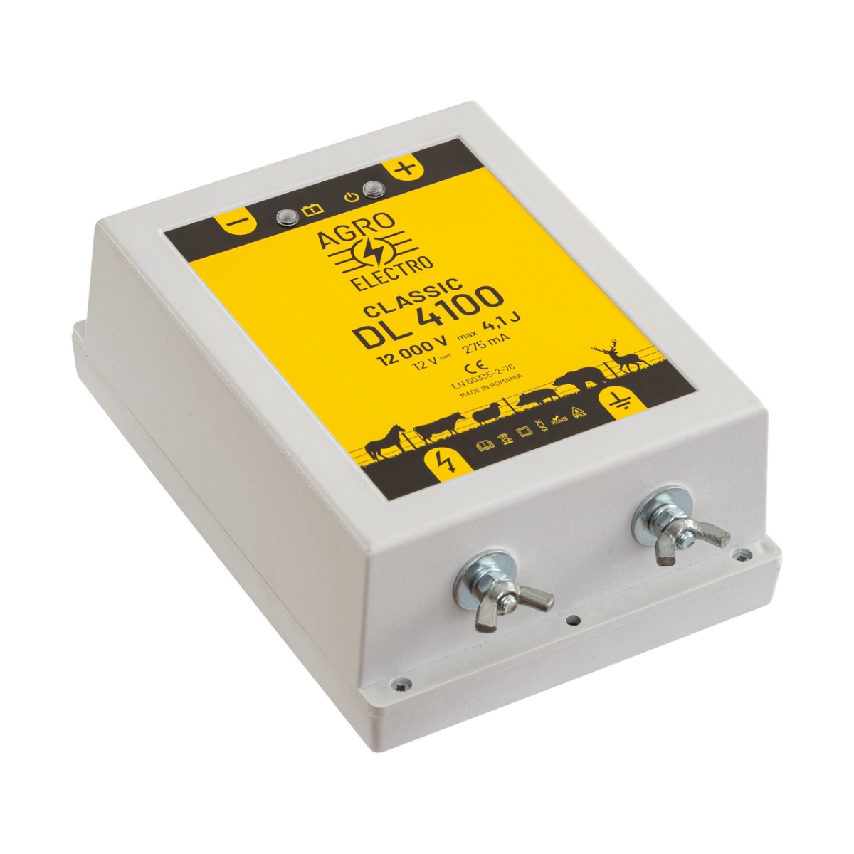 Classic DL 4100 villanypásztor készülék, 12 V, 4,1 Joule, hálózati adapterrel