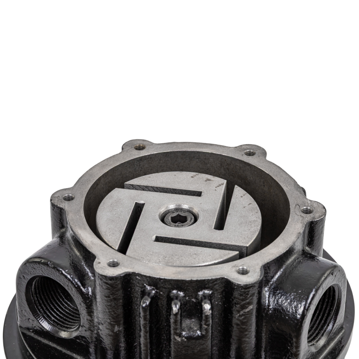 Száraz vákuumpumpa fejőgépekhez, motor nélkül, 80 mm, 210 liter/perc