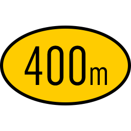 400m