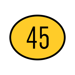 45