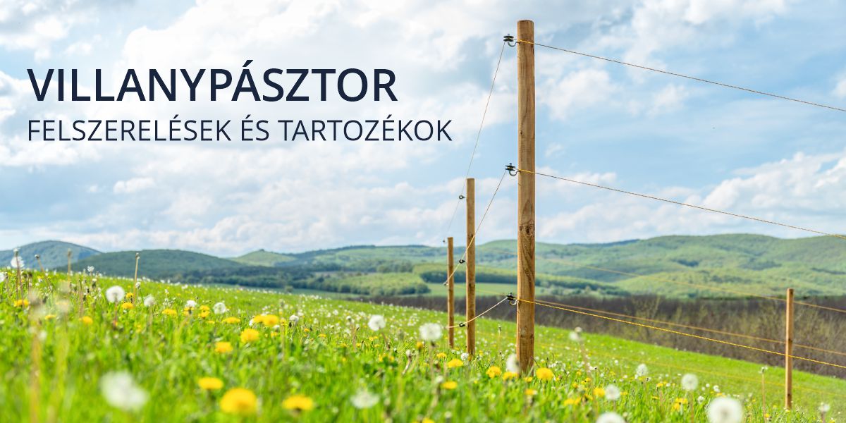 Villanypásztor felszerelések és tartozékok