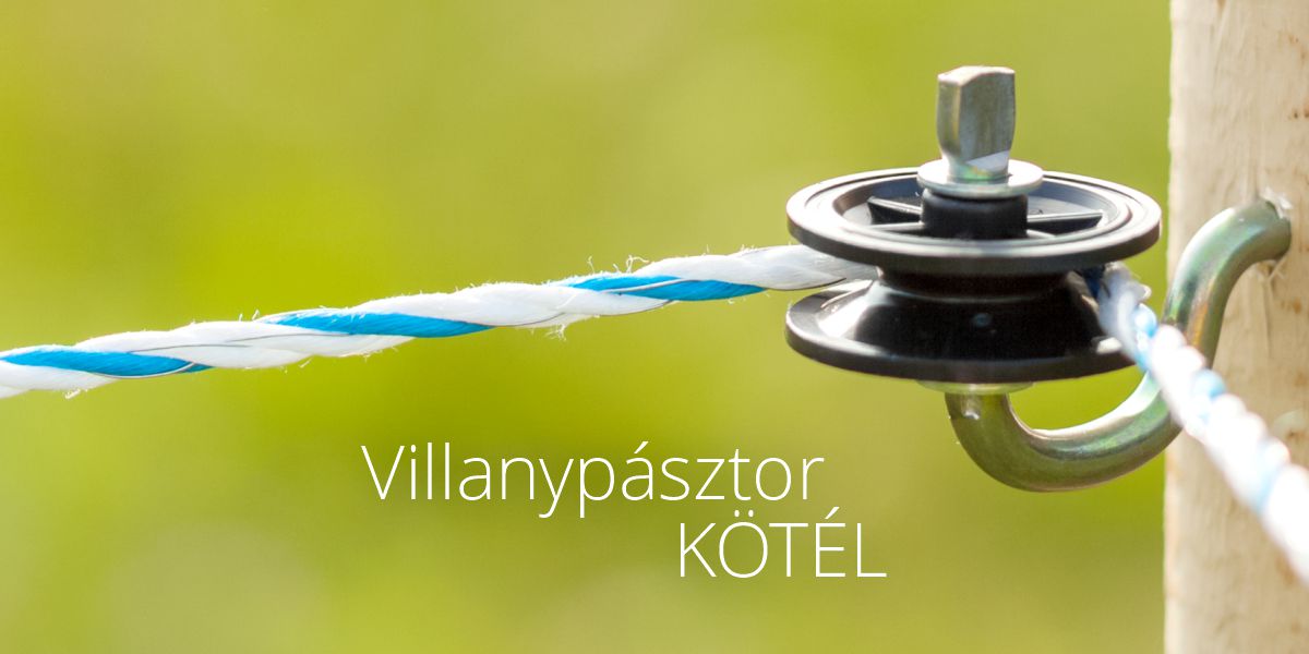 Villanypásztor kötél